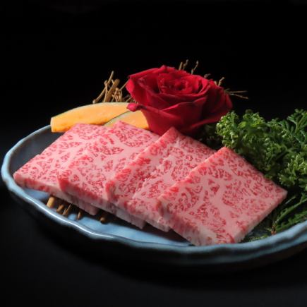 【大人気！】A5佐賀牛ロース＆カルビ含む全13品お食事のみ"特選コース"6,050円(税込)