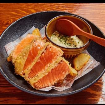 Salmon Fish and Chips