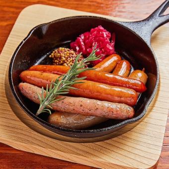 Assorted sausages (6 types)