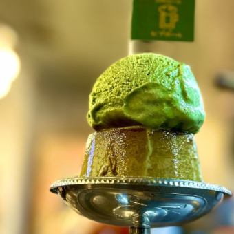 Beer Hall Matcha Pudding