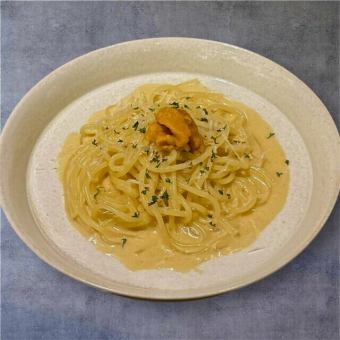 雲丹クリームパスタ