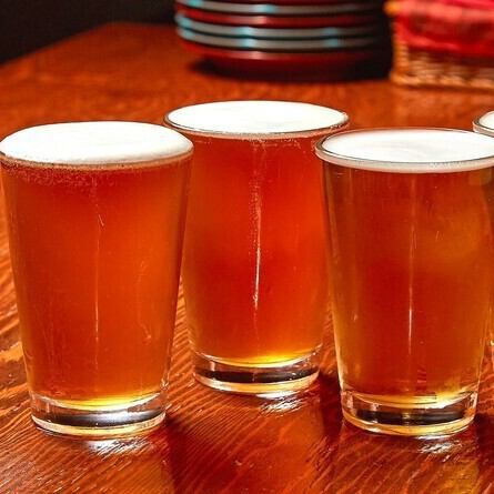 An impressive selection! Draft beer from 5 domestic breweries and craft beer.