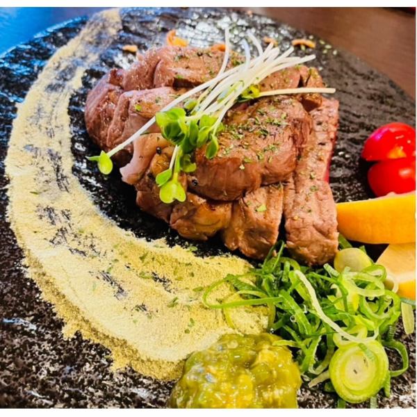 【上質な味わい♪】食べ応え抜群のジューシーなお肉を堪能◎黒毛和牛ランプステーキ！