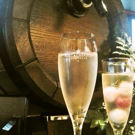 【单品畅饮】含桶装起泡酒 ★ 2.5小时单品畅饮 2500日元