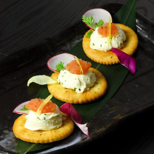 奶油起司和明太子