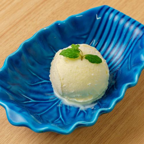 濃鬱的香草冰淇淋