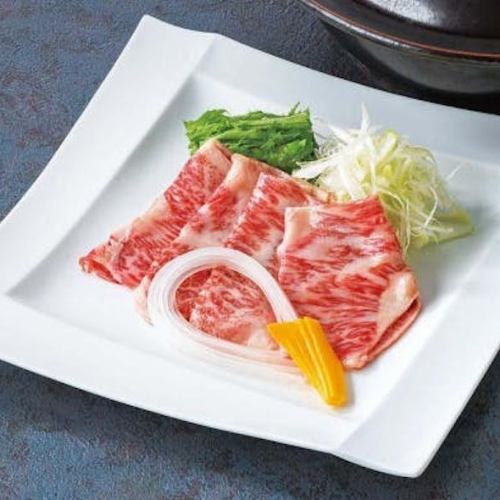 ●Lunch● [Specially Selected Beef Sukiyaki Set] 6 dishes in total