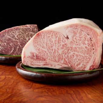 【7道菜 / 9,000日元】【新品】日本黑毛和牛&九州黑猪套餐