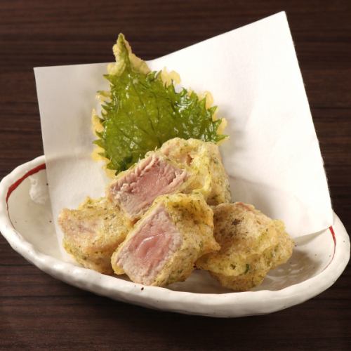 Tuna medium tuna tempura