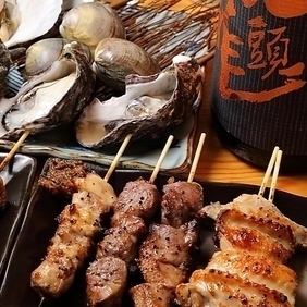 【食べ飲み放題コース-梅-】焼き牡蠣やカルビなど《全50品120分食べ飲み放題》5480円→3980円