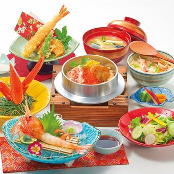 北海かに釜めしランチ