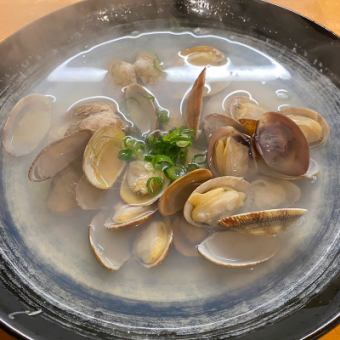 大盛あさりの酒蒸し