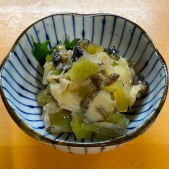 つぶ貝わさび