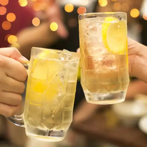 充実のドリンクメニュー