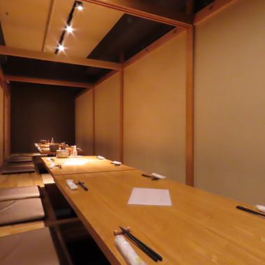 8名様までのお席・床暖完備