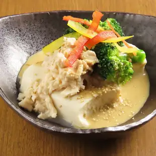 プロテインやっこ ~ごまドレッシング~