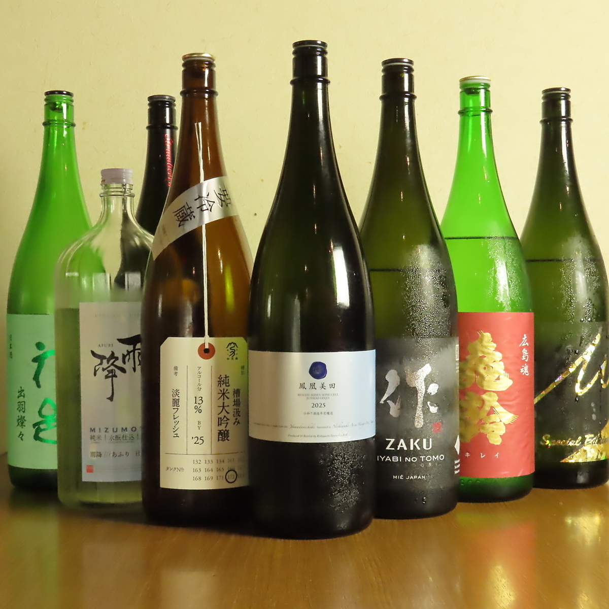 日本酒だけじゃない！キリンのブラウマイスターや果実酒も豊富♪