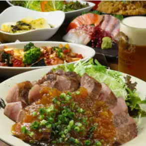 平日宴会を超お得に★水曜限定★原価割れ覚悟！週に一度お客様大還元コース★5500→3500円2ｈ飲放付コース