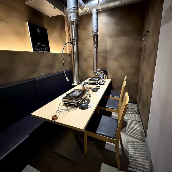 最大8名様個室!!最高級の焼肉には最高級の空間で。当店の落ち着いた空間で大切な人とのくつろぎのひと時を♪焼肉おおはしの「本当においしいお肉をリーズナブルに」という想いを個室空間でぜひお楽しみください。