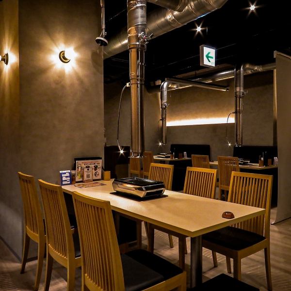 最大8名様個室。最高級の焼肉には最高級の空間で。当店の落ち着いた空間で大切な人とのくつろぎのひと時を♪焼肉おおはしの「本当においしいお肉をリーズナブルに」という想いを個室空間でぜひお楽しみください。