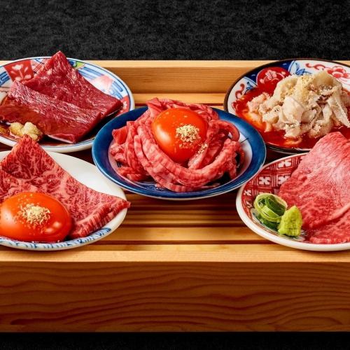 這裡有各種各樣的生肉菜餚！