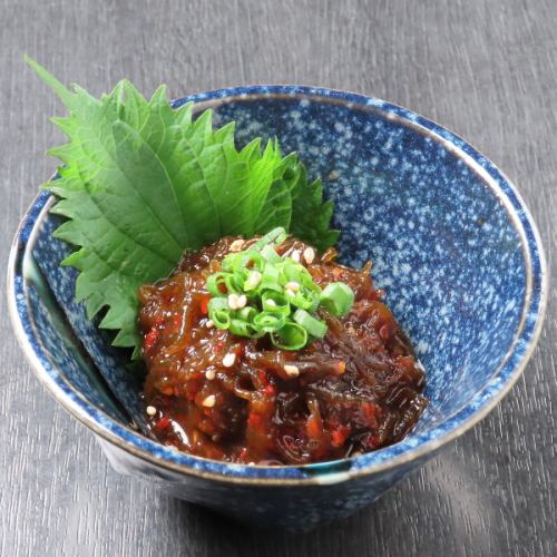 もずくキムチ