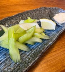 セロリの浅漬け