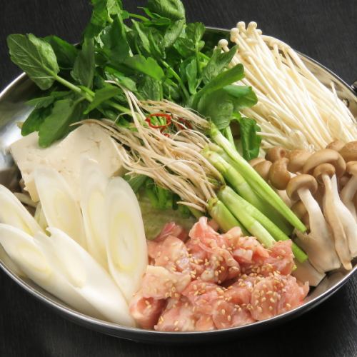 仙台名产!鸡颈肉串火锅