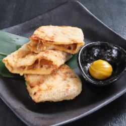 納豆チーズきつね焼き