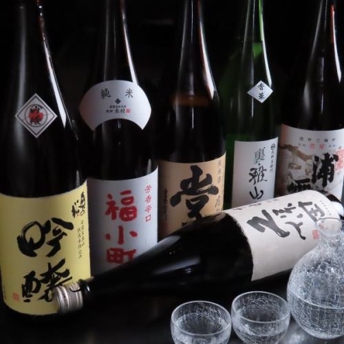 我們有來自東北地區的各種當地清酒可供選擇。