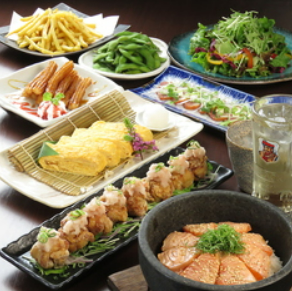 僅限週六至週四供應：【學生專屬2500日元套餐】8道菜+2小時暢飲