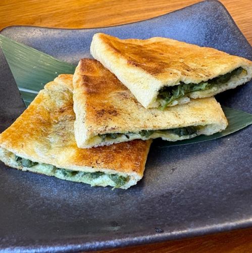 蕗味噌きつね焼き