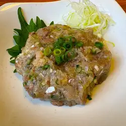 鯵のなめろう