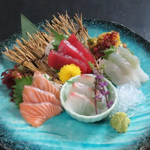 鮮魚四点盛り(各３貫)