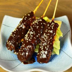 Pork skewers