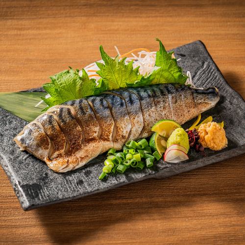Seared Kinka mackerel