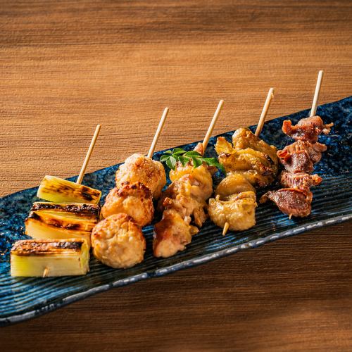 Assorted skewers of five kinds