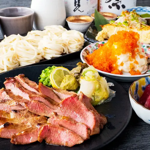 全ての宴会コースが飲み放題付き！仙台名物を堪能できるコースが豊富♪3H飲み放題付き宴会コース有り