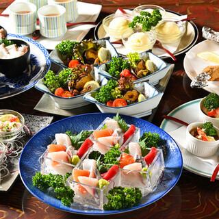 Serious fish shop! Luxury [5,000 yen course with all-you-can-drink] that changes every day