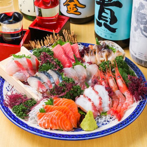 [Nakazen Recommended] After all, what I want you to eat is "sashimi platter"!