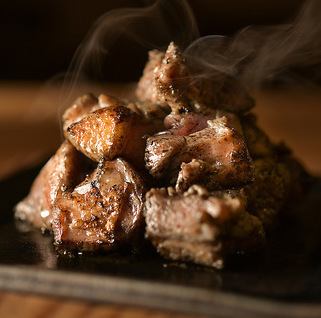 Kagoshima black pork charcoal teppanyaki
