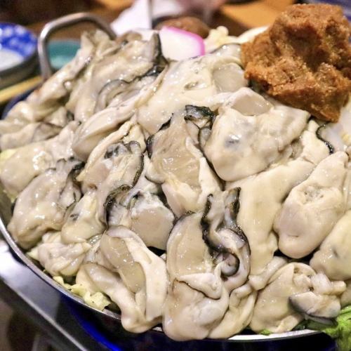 Delicious oyster hotpot filled with large oysters (photo shows 4 servings)