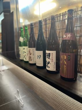 We have a lot of delicious sake ♪ We have a lot of sake that we would like to recommend! Please come and relax.