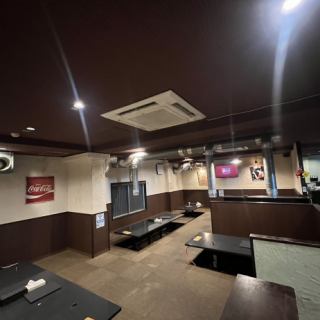 掘りごたつの4名席