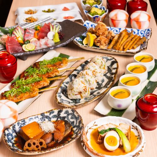 目でも楽しめる自慢お料理