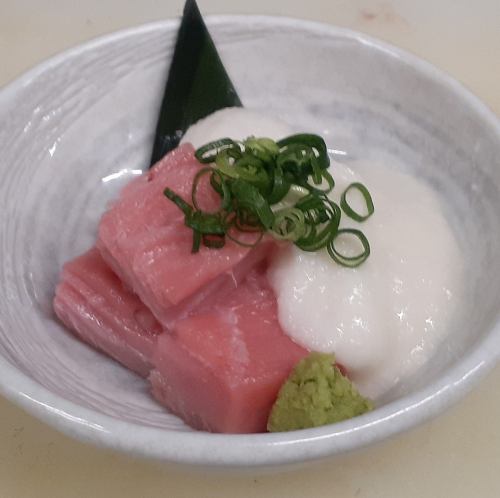 生本鮪の山かけ