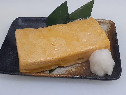 巻き立てだし巻きたまご