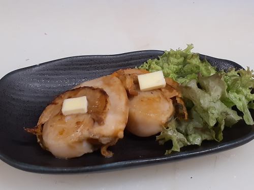ホタテバター醤油焼き