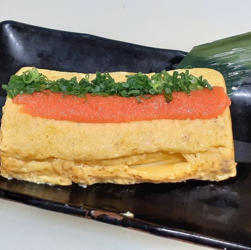 巻き立て明太だし巻きたまご