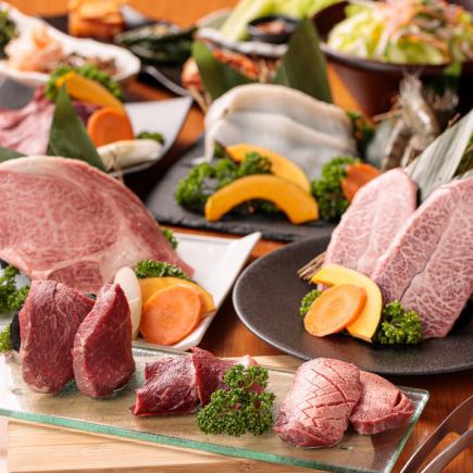 【満腹プラン】90品120分食べ放題3280円【サイコロハラミステーキ/壺カルビ等】